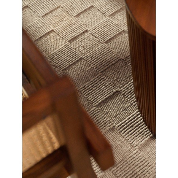 Hnědý ručně tkaný vlněný koberec 160x230 cm Scala – Villeroy&Boch-image-4