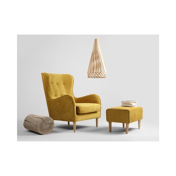 Žluté křeslo Custom Form Cozyboy-image-3