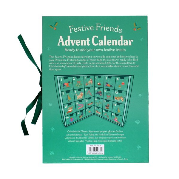 Adventní kalendář 37,5 cm Festive Friends – Rex London-image-4
