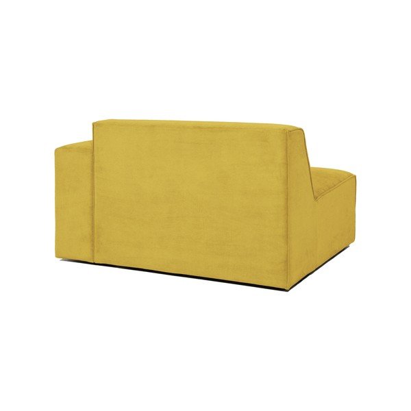 Žlutý manšestrový modul pohovky (pravý roh) Sting - Scandic-image-3