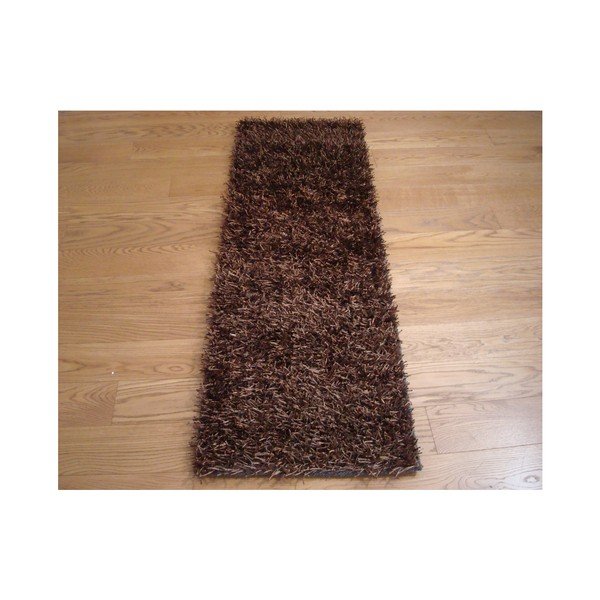 Koberec Shaggy Brown, 75x155 cm-image-3