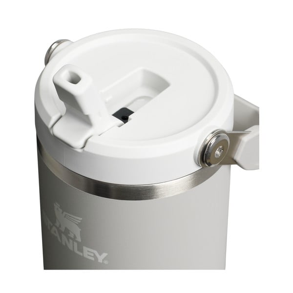 Šedobéžová termoska z nerezové oceli 890 ml IceFlow™ Flip Straw 2.0 Tumbler Ash – Stanley-image-2