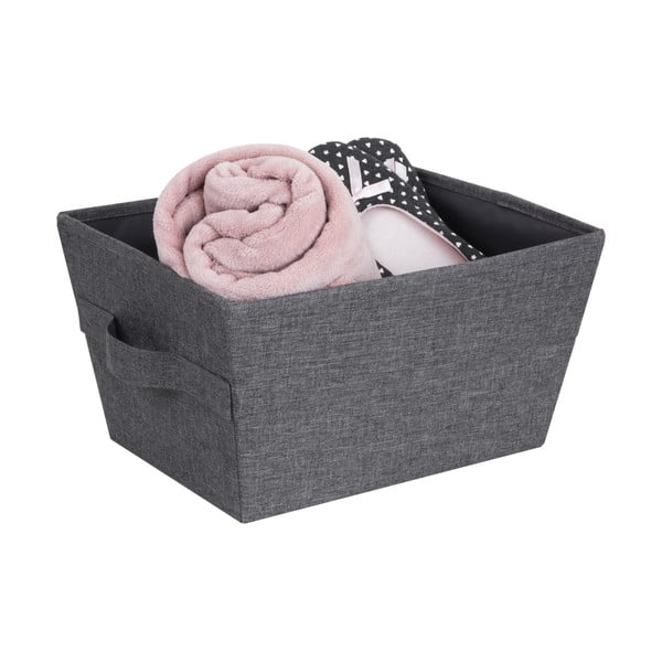 Šedý úložný koš Bigso Box of Sweden Tap, 26 x 19 cm-image-2