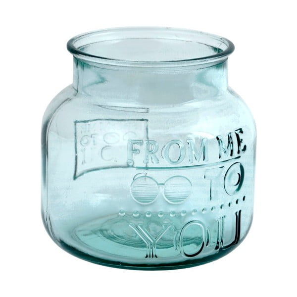 Váza z recyklovaného skla Ego Dekor For You, výška 19 cm