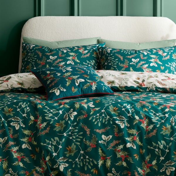 Sametový dekorační polštář 50x50 cm Winter Foliage – RHS-image-1