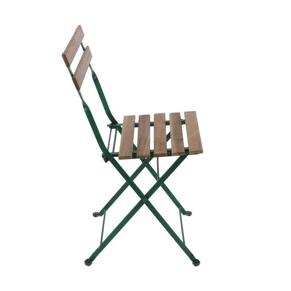 Zeleno-béžová kovová zahradní židle – Esschert Design-image-2