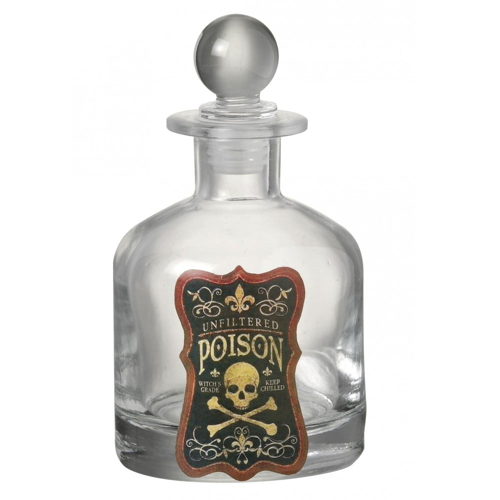 Skleněná lahev Poison