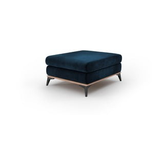 Královsky modrý puf se sametovým potahem Windsor & Co Sofas Astre