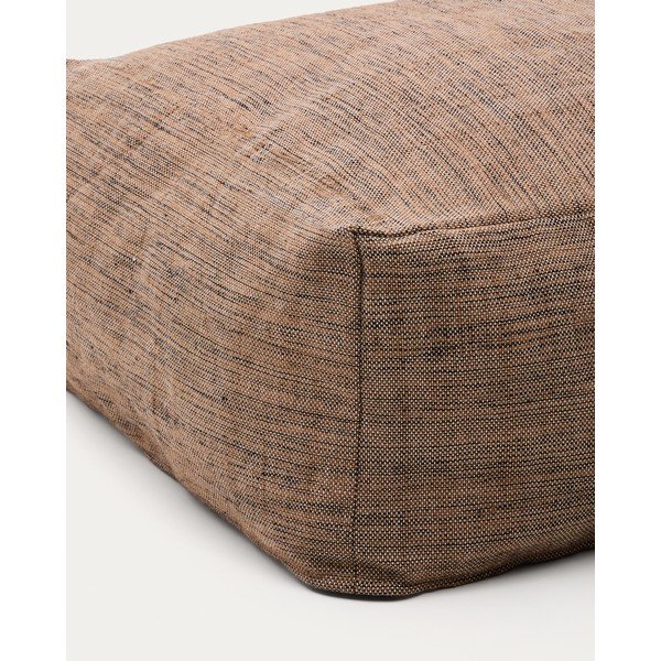 Oranžový/v přírodní barvě taburet Vedell – Kave Home-image-2