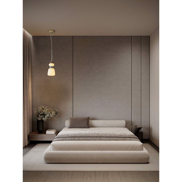 Bílé/ve zlaté barvě kovové LED stmívatelné závěsné svítidlo s porcelánovým stínidlem/se skleněným stínidlem ø 17 cm Palo – Nova Luce-image-2