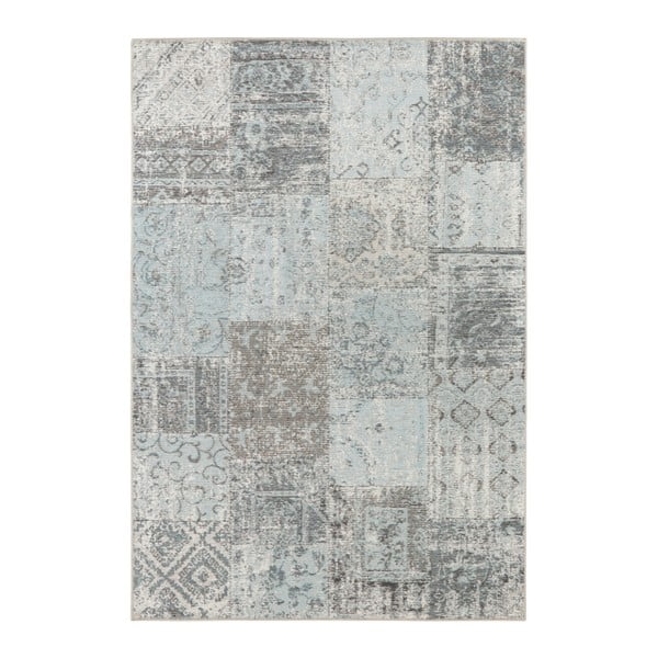 Světle modrý koberec Elle Decoration Pleasure Denain, 80 x 150 cm