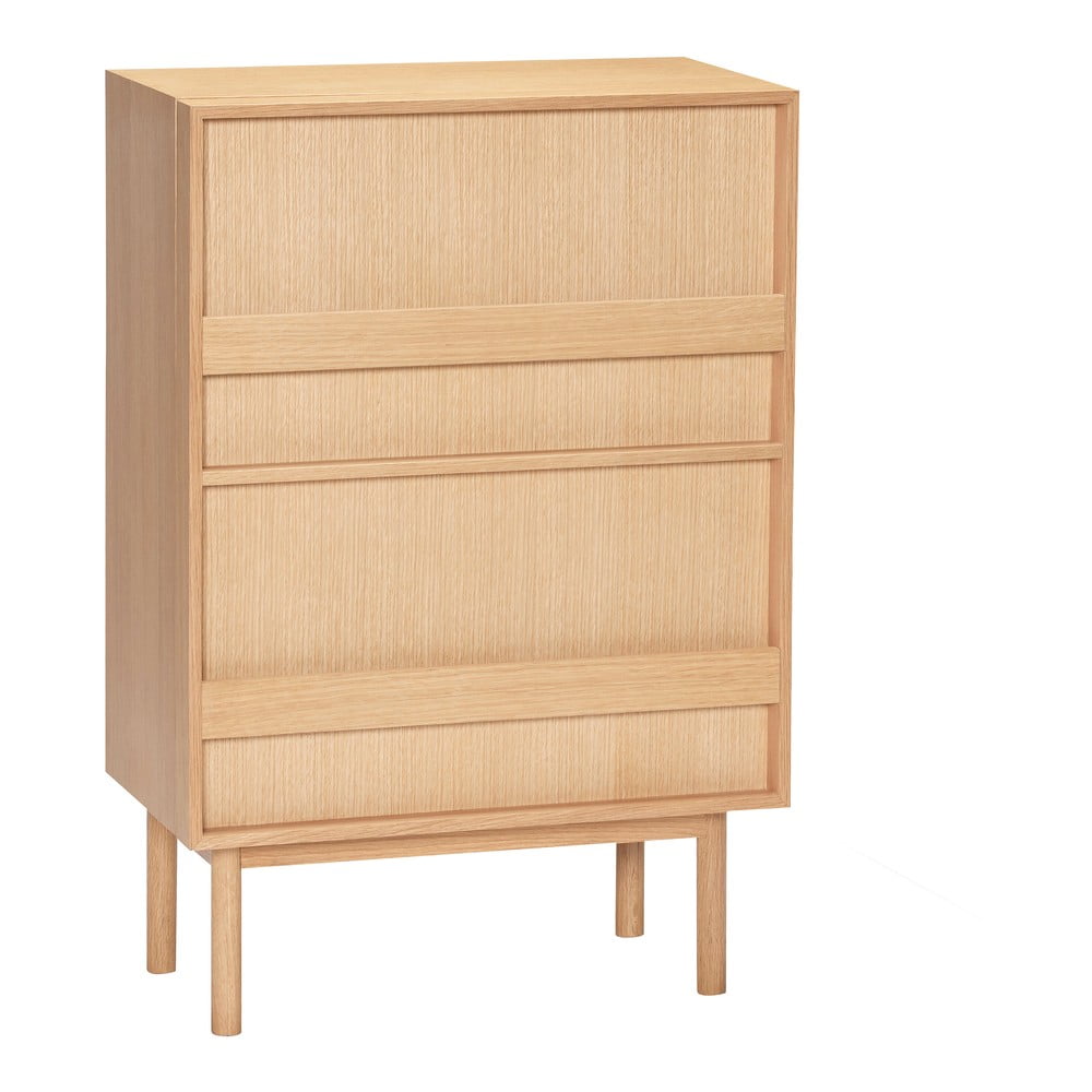 Skříňka v dekoru dubu v přírodní barvě 48x90 cm Forma – Hübsch