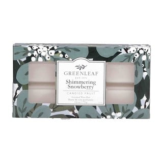 Vonný vosk do aromalampy Greenleaf Shimmering Snowberry