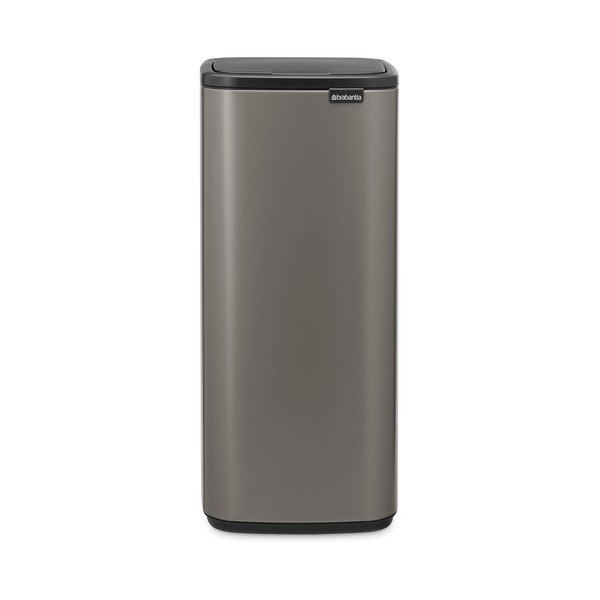 Šedý dotykový ocelový odpadkový koš 30 l Bo Touch – Brabantia-image-4