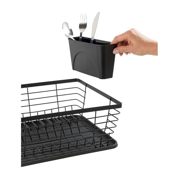 Černý odkapávač na nádobí Wenko Drip-image-3