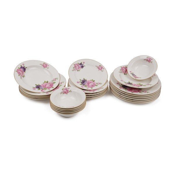 24dílná sada porcelánového nádobí Kutahya Summer-image-2