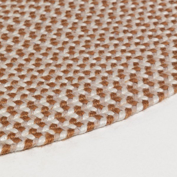 Béžový koberec z recyklovaného plastu Kave Home Rodhe, ø 150 cm-image-3