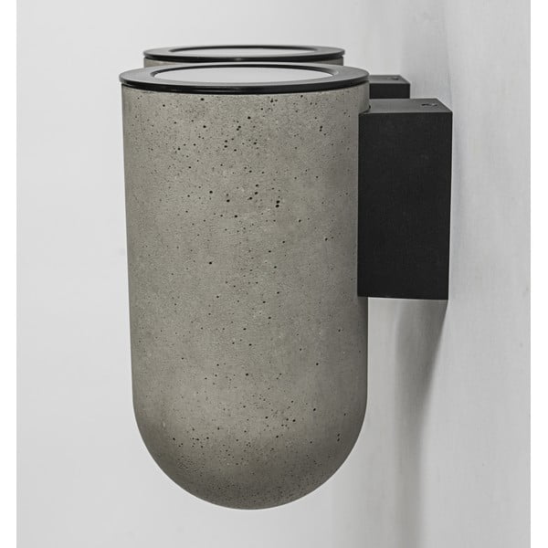 Nástěnná lampa PEI, betonová