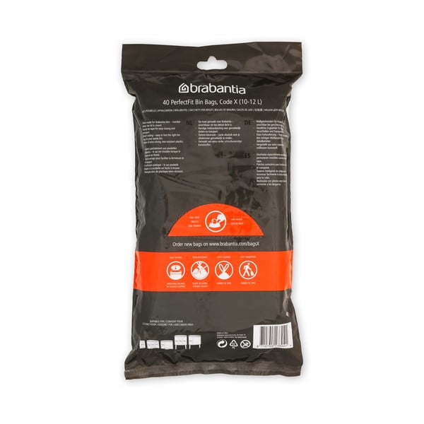 Pytle na odpadky v sadě 40 ks 12 l PerfectFit X – Brabantia-image-4