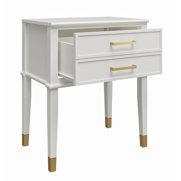 Bílý noční stolek Westerleigh – CosmoLiving by Cosmopolitan-image-3