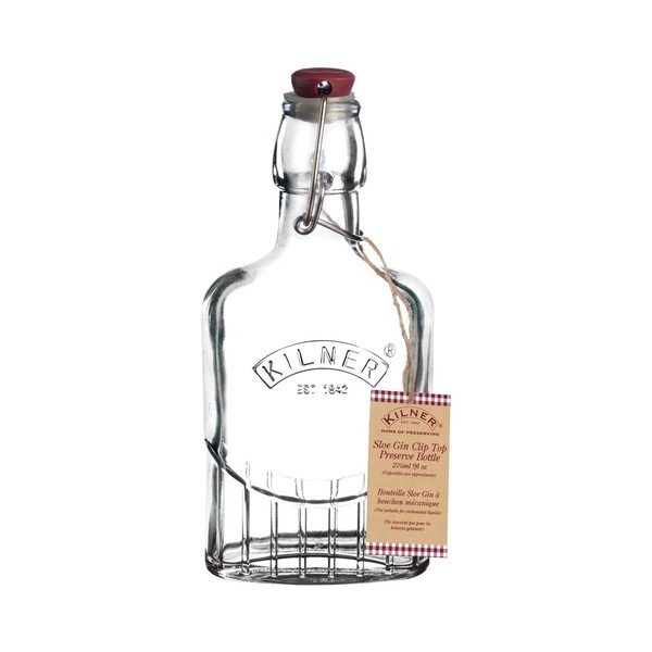 Láhev na likér s klipem Kilner Gin, 0,25 l-image-1