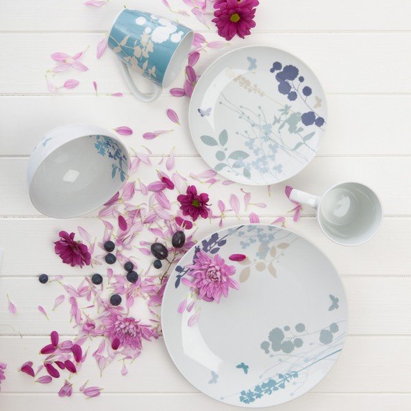 Sada 4 porcelánových hrnků Meadow, 330 ml-image-1