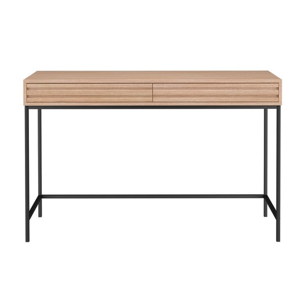 Pracovní stůl s deskou v dubovém dekoru 50x120 cm Celine – Støraa