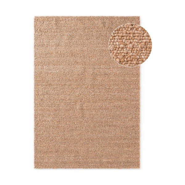 Béžový ručně tkaný koberec z materiálu bouclé 120x170 cm Notting Hill Portobello – Ted Baker