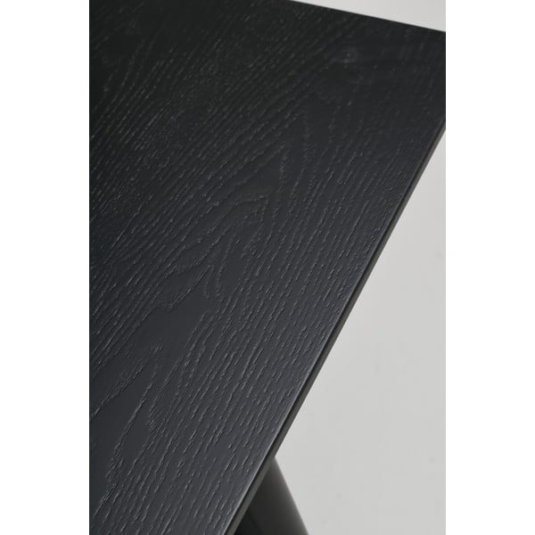 Černý jídelní stůl Rowico Lotta, 140 x 90 cm-image-4