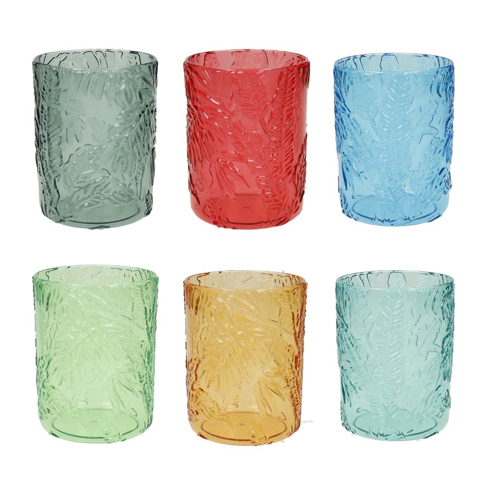 Sklenice v sadě z akrylu 6 ks 400 ml Tropical – Brandani