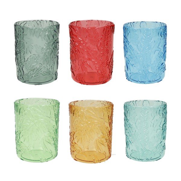 Sklenice v sadě z akrylu 6 ks 400 ml Tropical – Brandani