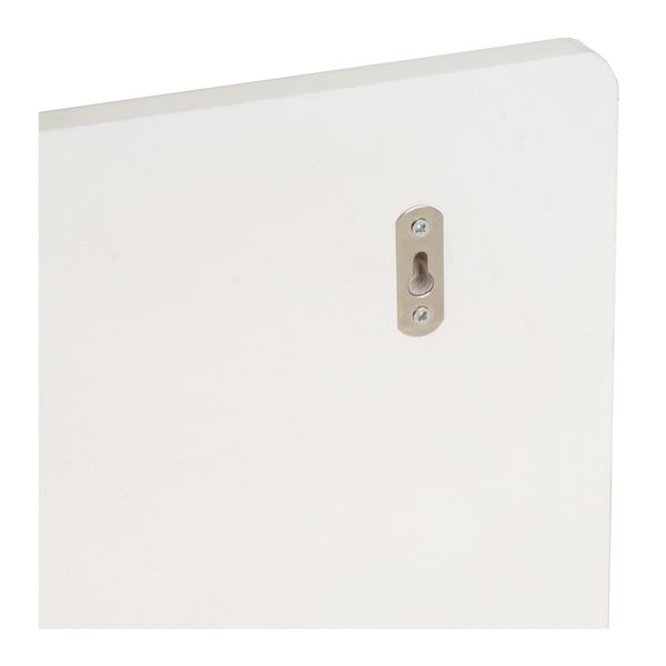 Bílý nástěnný věšák s poličkou – Casa Selección-image-3