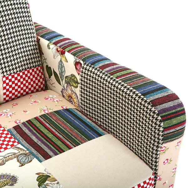 Křeslo Versa Romantic Patchwork Jane-image-1
