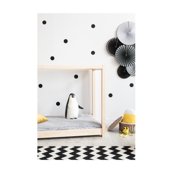 Domečková postel z borovicového dřeva Adeko Mila KM, 90 x 140 cm-image-2