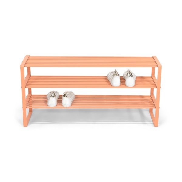 Ocelový botník v lososové barvě 100x48,5x29 cm Rex – Spinder Design-image-2