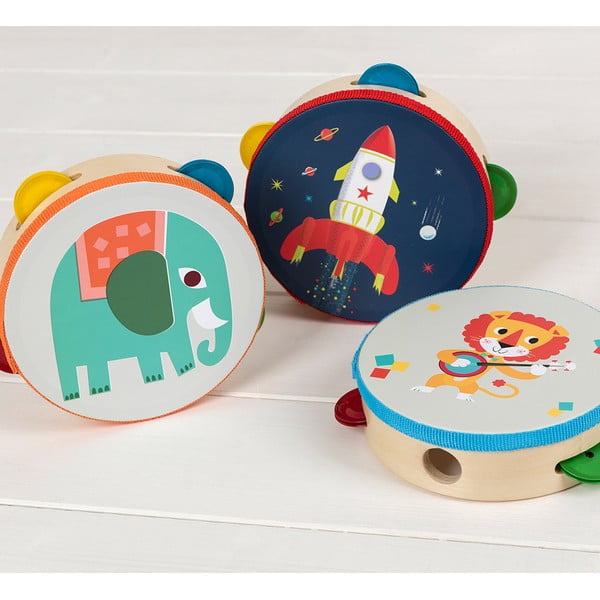 Hudební hračka Tambourine Animal Band – Rex London-image-2