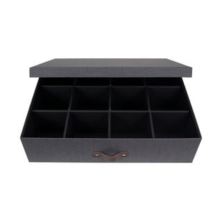Černá krabice s přihrádkami Bigso Box of Sweden Jakob