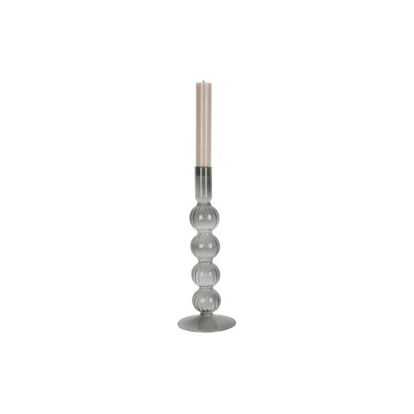 Šedý skleněný svícen PT LIVING Bubbles-image-1