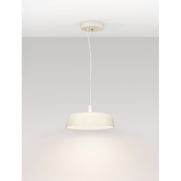 Krémové hliníkové LED stmívatelné závěsné svítidlo ø 40 cm Noelia – Nova Luce-image-4