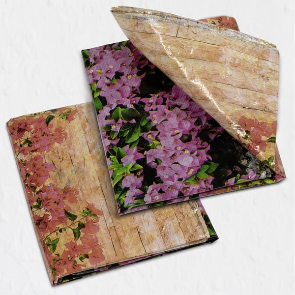 Plastová balkonová zástěna 500x85 cm Flowers – Maximex-image-1