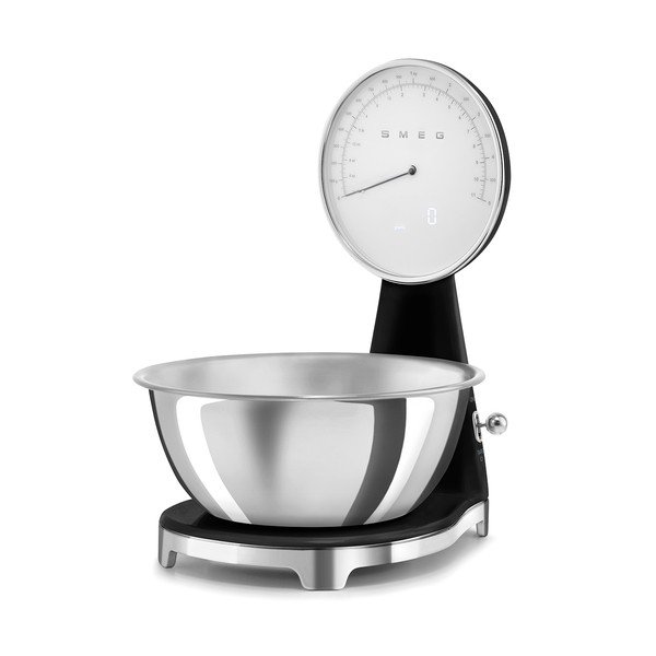 Černá plastová digitální kuchyňská váha – SMEG-image-2