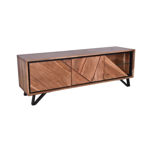 TV stolek z masivu akácie v přírodní barvě 150x51x40 cm Ambala – Interia Home & Living-image-2