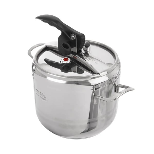 Nerezový tlakový hrnec s poklicí Orion Profi, 5 l