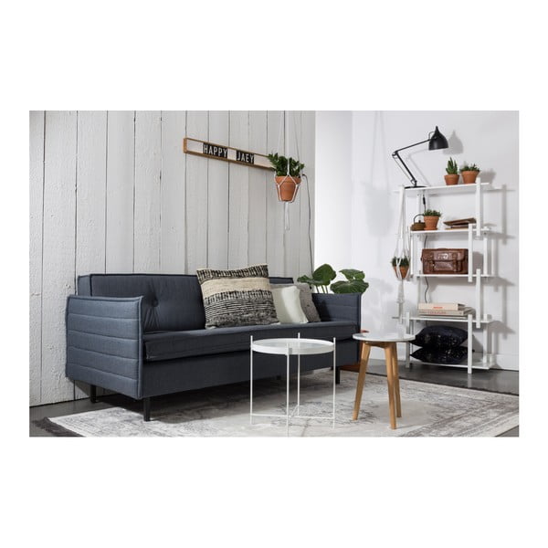 Tmavě modrý polštář s výplní Zuiver Sarona Vintage, 45 x 45 cm-image-3