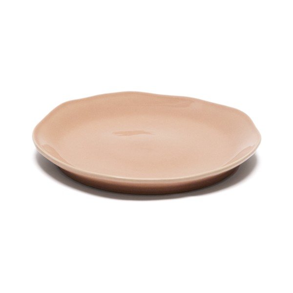 Světle růžový keramický talíř ø 27 cm Tiraya – Kave Home