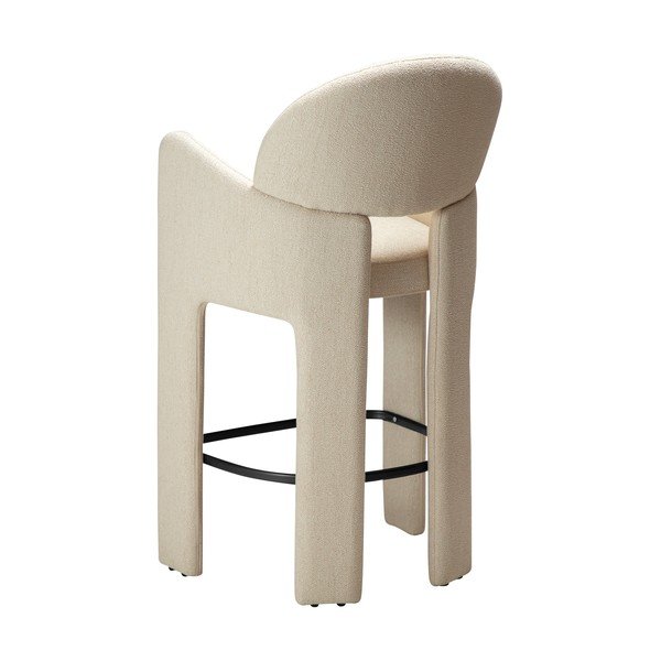 Béžová barová židle (výška sedáku 68,5 cm) Aole – DAN-FORM Denmark-image-4