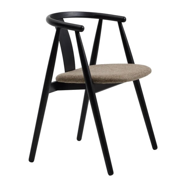 Černo-béžová jídelní židle Relate – Unique Furniture