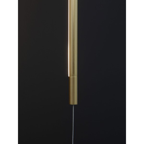 Hliníková LED stojací lampa v mosazné barvě (výška 300 cm) Elettra – Nova Luce-image-2