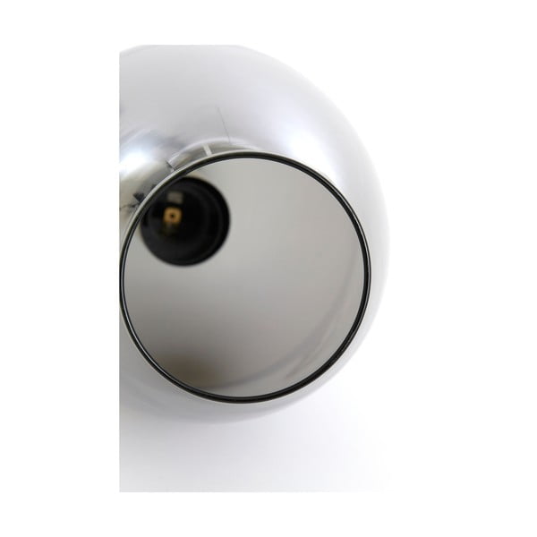 Závěsné svítidlo se skleněným stínidlem v tmavě šedo-bronzové barvě  ø 35 cm Lukaro – Light & Living-image-4