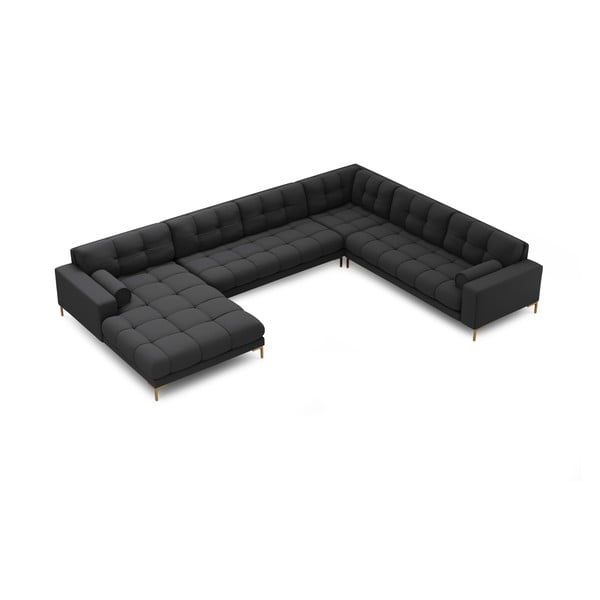 Tmavě šedá rohová pohovka (pravý roh) Bali – Cosmopolitan Design-image-4